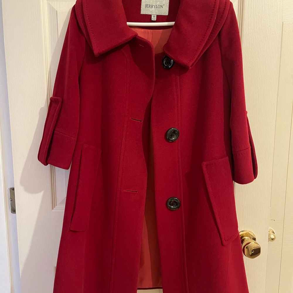 2/$50 final sale Women's Elegant Red Coat